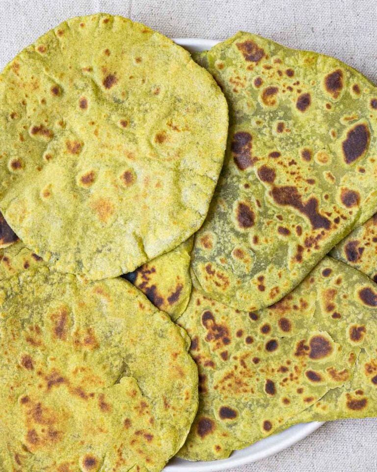 Avocado Roti Avocado roti and paratha