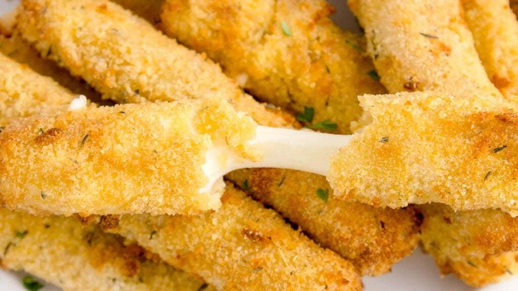 air fryer mozzarella sticks